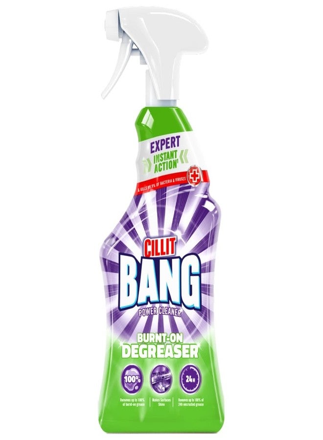Cillit Bang Burnt On Degreaser l Removes Food Stains, Dirt & Grease l Size: 750ml (1 x 750ml) - Image 1